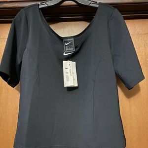 NWT Nike Sportswear Tech Pack Short Sleeve Dri-fit Black Training Top Size xl